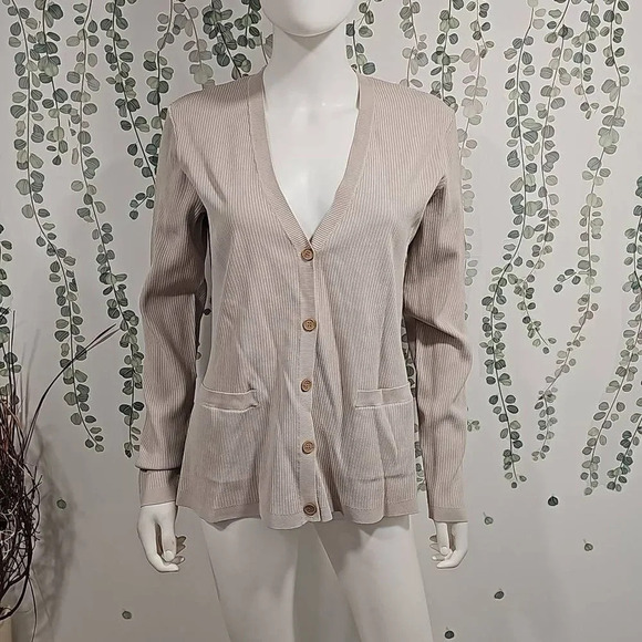 NWOT Capsule 121 Cunningham Ribbed Cardigan Sz XL - Picture 4 of 10